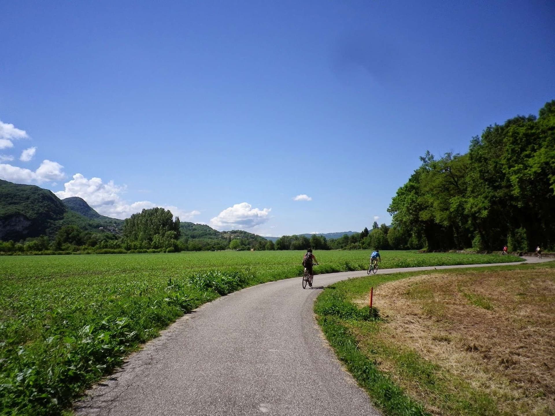 Scenic ViaRhôna Cycling Route