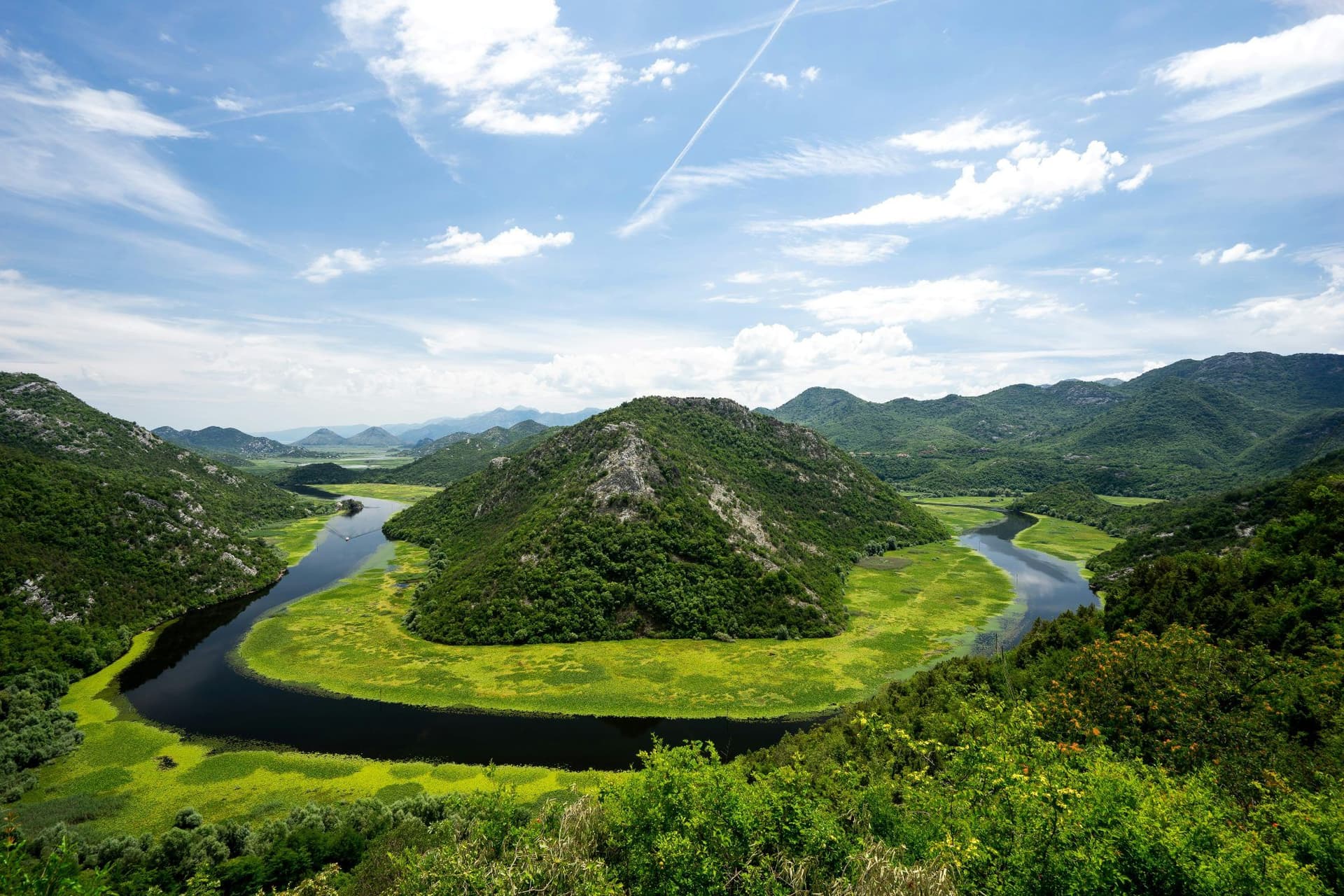 Lake Skadar Panorama Views