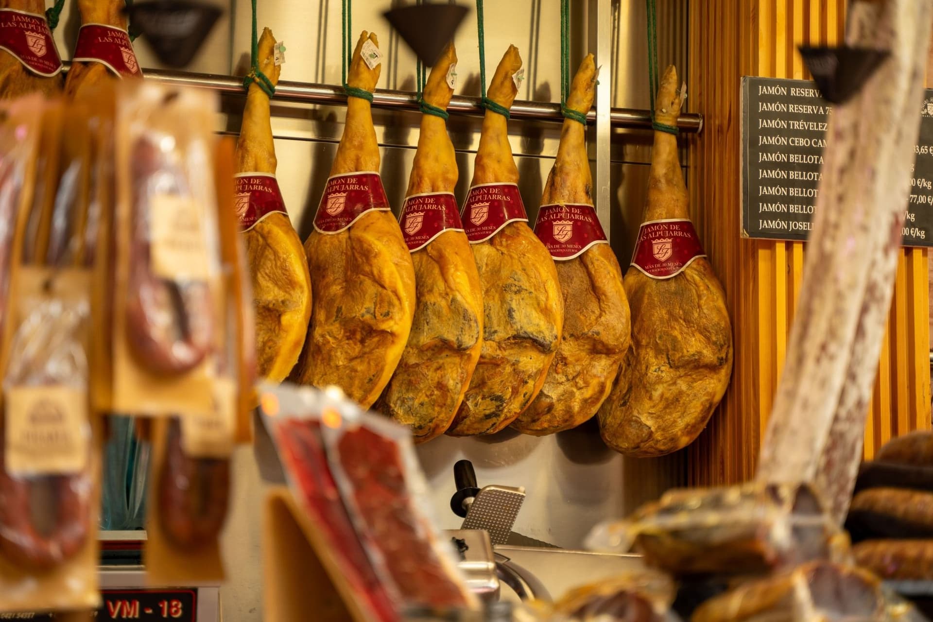 Trevélez and Serrano Ham
