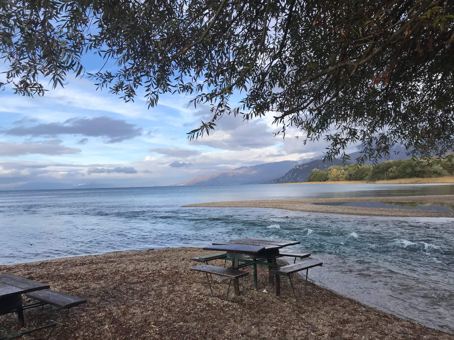 Lake Ohrid, Europe’s oldest and deepest lake.